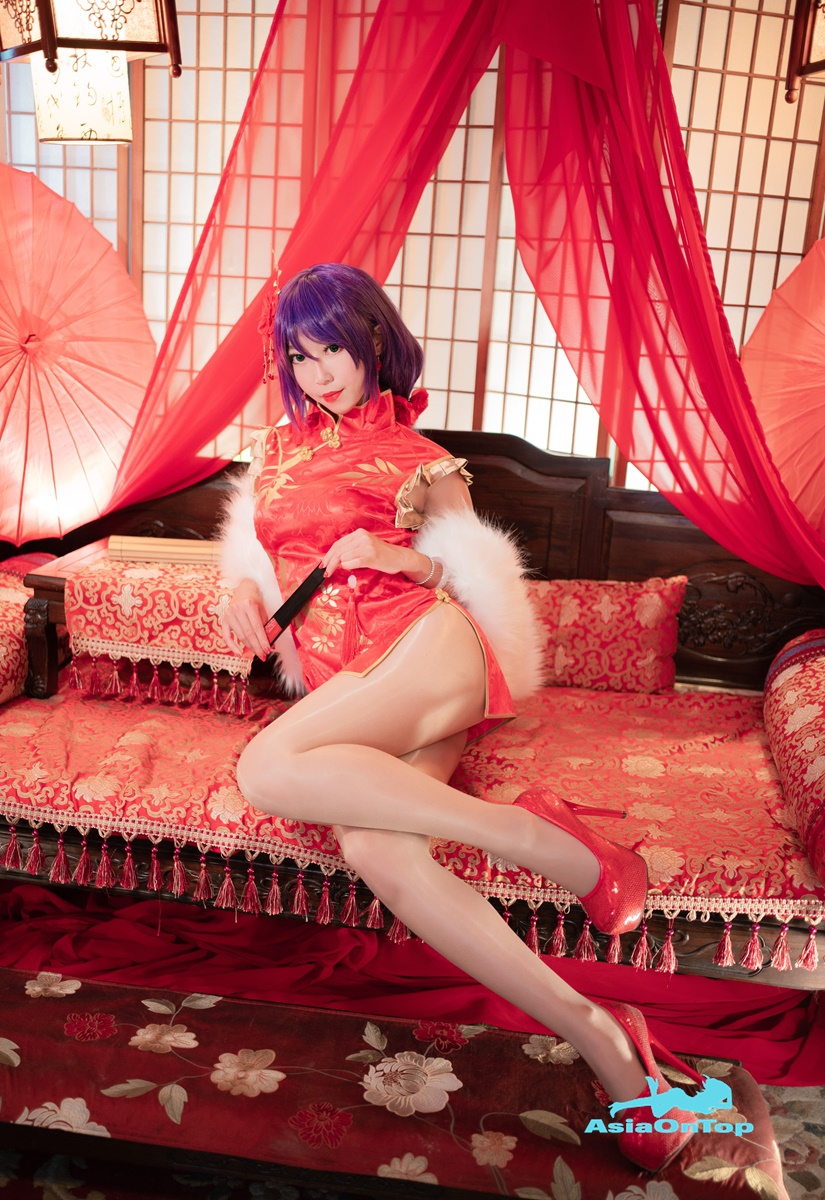 Coser@Money冷冷 No.015: 高雄红旗袍 Kaohsiung red cheongsam