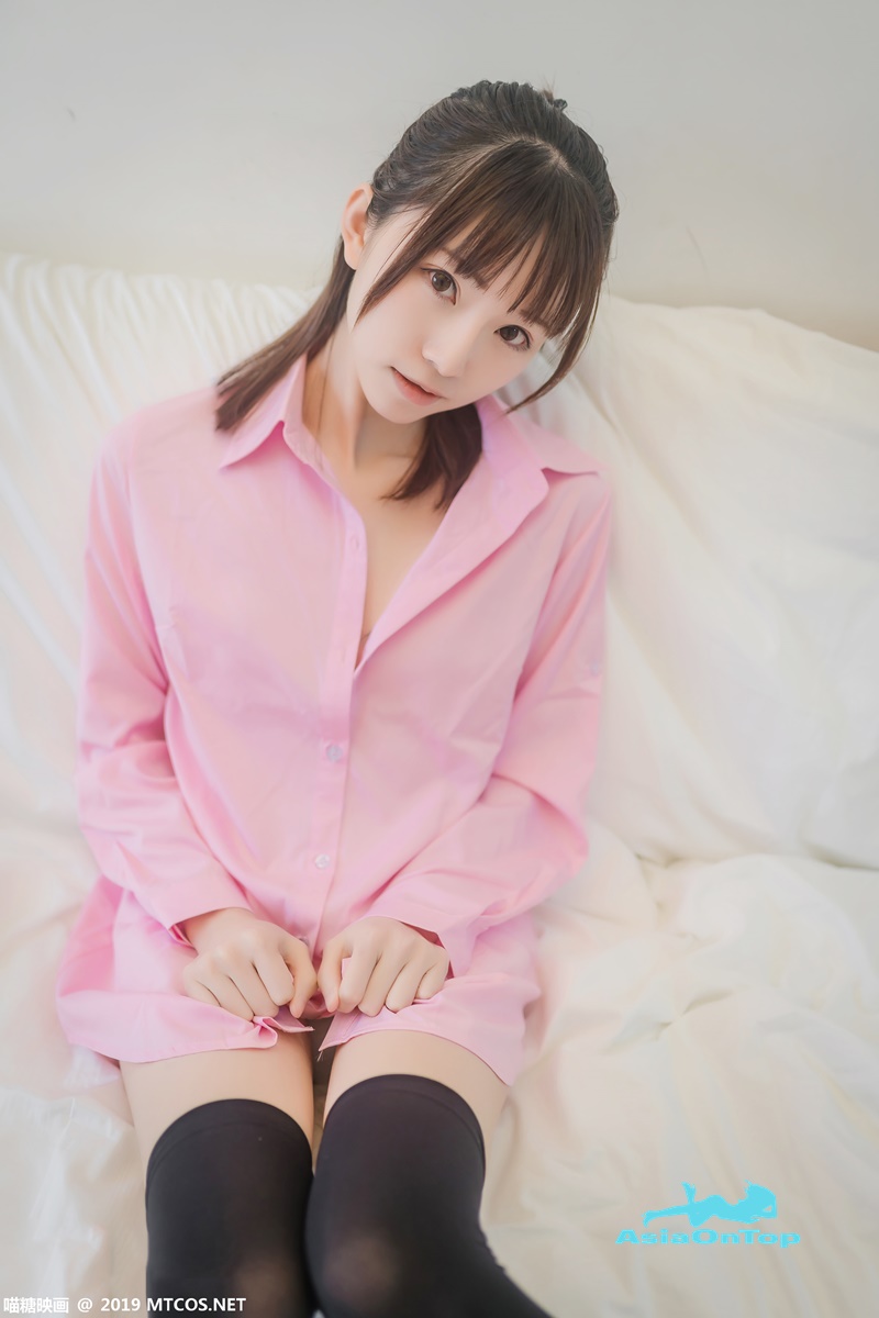 MTCos 喵糖映画 – Vol 022 – kitaro_绮太郎 男友的衬衣 Kitaro Boyfriend’s Shirt