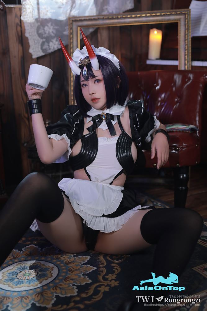 Coser@小容仔咕咕咕w Vol.008: 酒吞童子女仆 boozy maid servant