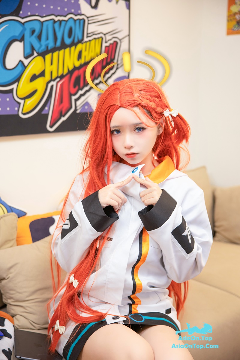 Coser@G44不会受伤 Vol.084: 碧蓝档案 花岡柚子 Blue Archives Hanaoka Yuzu