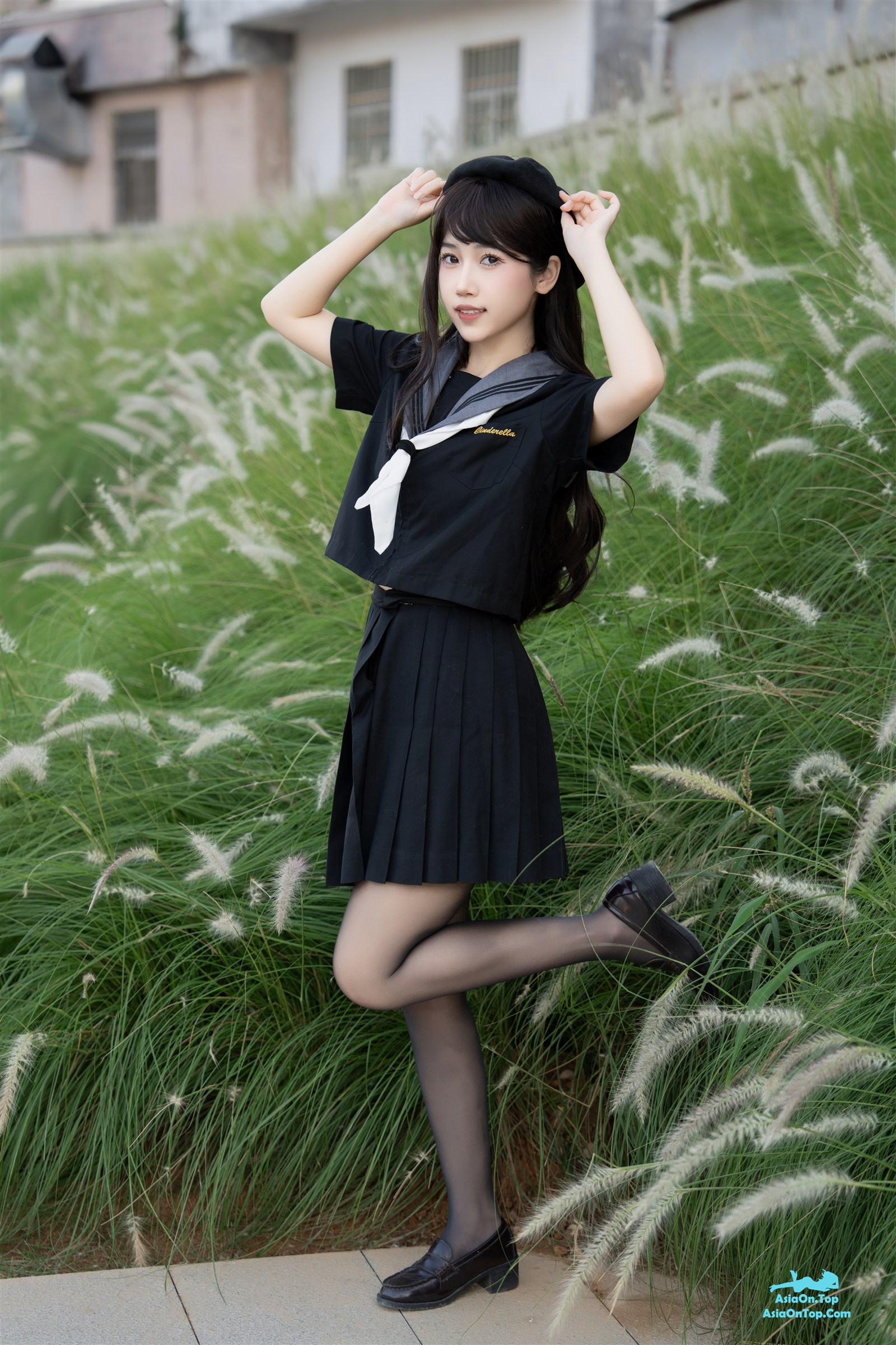Coser@不呆猫 – 放课后野外JK