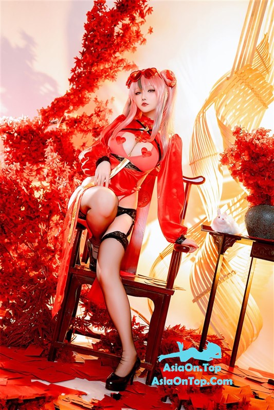 Coser@星之迟迟Hoshilily – 2024年1月计划C – 布莱默顿新年旗袍