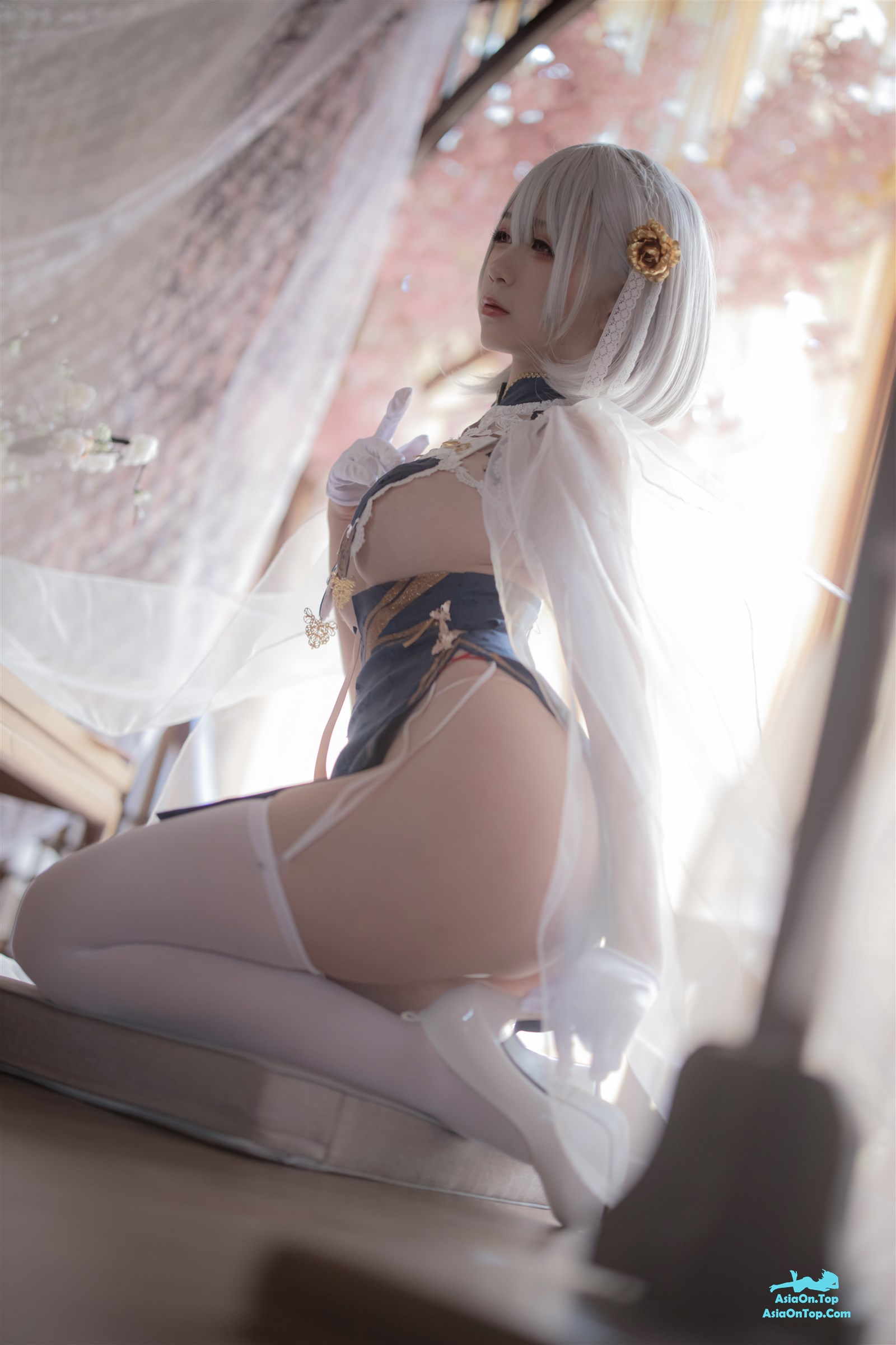 Coser@樱落酱w – 旗袍天狼星