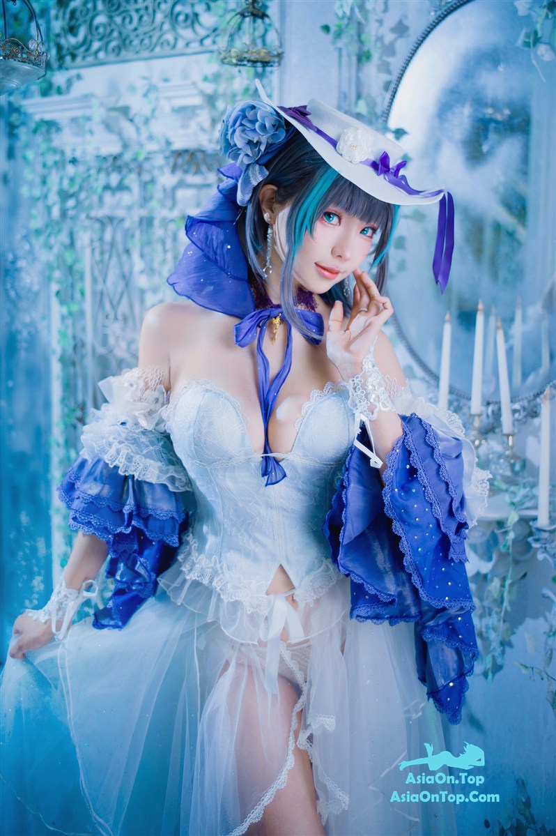 Coser@Ely_eee (ElyEE子) – Cheshire Dress 柴郡禮服